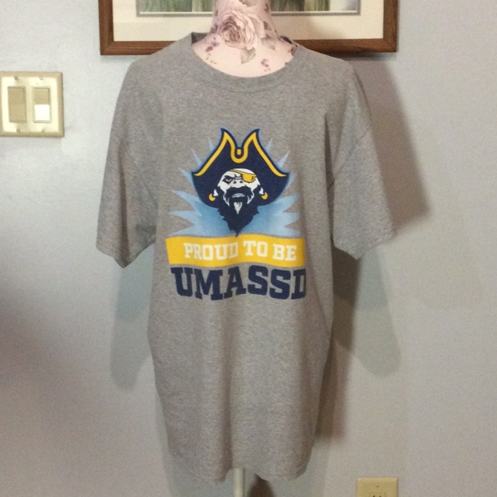 UMass Dartmouth Gray T-Shirt